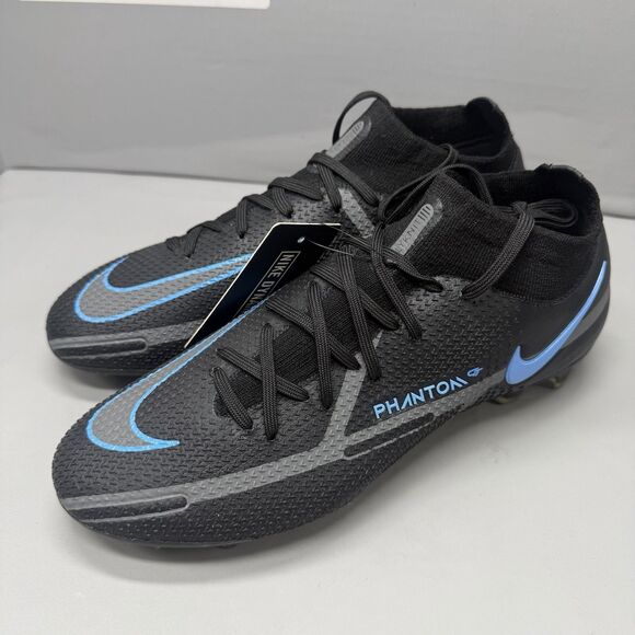 Nike Phantom GT2 Elite FG ACC Black Blue Soccer Cleats CZ9889-004 Men Sz 6 NEW main image 10